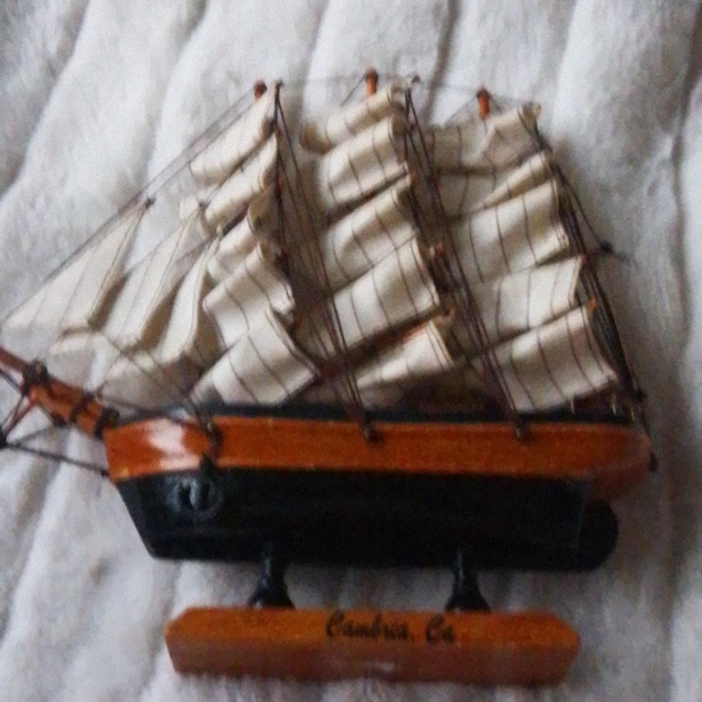 Cambria CA Sail boat